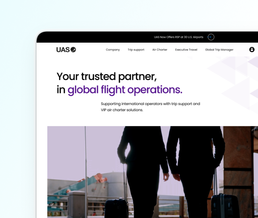 SaaS case study website